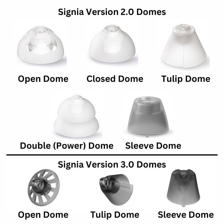 Signia Domes and Sleeves